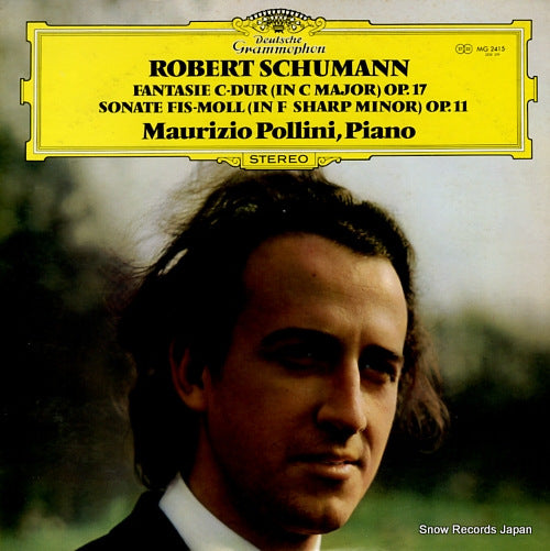 POLLINI, MAURIZIO schumann; fantasie c dur op.17 MG2415