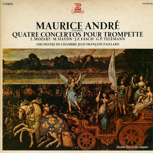 ANDRE, MAURICE quartre concertos pour trompette OS-2904-RE