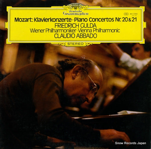 GULDA, FRIEDRICH mozart; piano concertos nr.20 & 21 MG2506