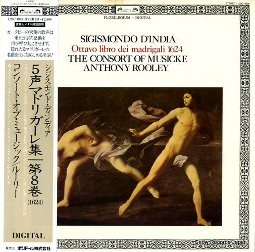 ROOLEY, ANTHONY d'india; ottavo libro dei madrigali 1624 L28C1908