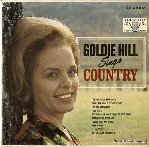 HILL, GOLDIE sing country VL73831