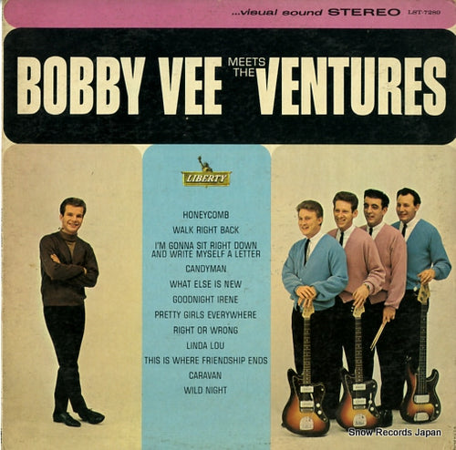 VEE, BOBBY, AND THE VENTURES bobby vee meets the ventures LST-7289