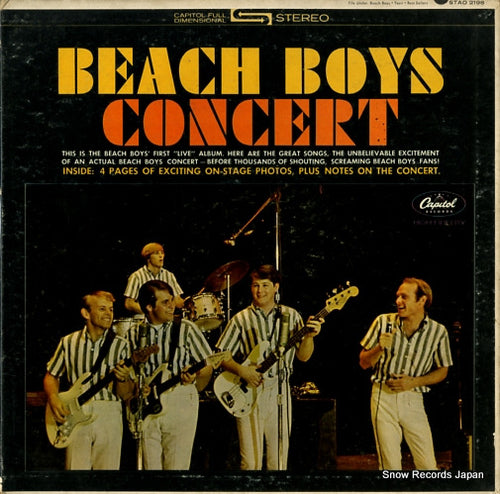 BEACH BOYS, THE concert STAO2198