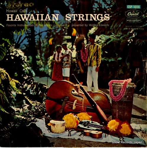 EDWARDS, WEBLEY, AND THE HAWAII CALLS hawaiian strings CSP1028