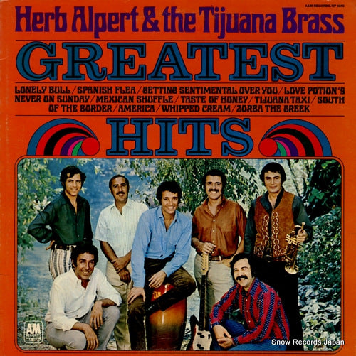 ALPERT, HERB, AND THE TIJUANA BRASS greatest hits SP-4245