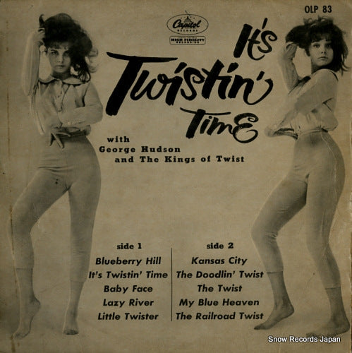 HUDSON, GEORGE, AND THE KINGS OF TWIST it's teistin' time OLP83