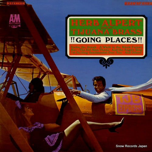 ALPERT, HERB, AND THE TIJUANA BRASS !!going places!! SP-4112