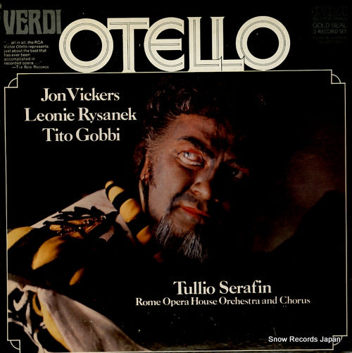 SERAFIN, TULLIO verdi; otello AGL3-1969