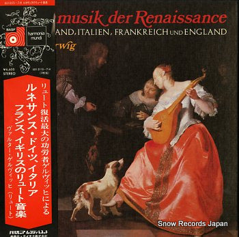 GERWIG, WALTER lautenmusik der renaissance ULX-3115-H