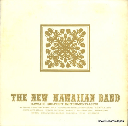 NEW HAWAIIAN BAND, THE hawaii's greatest instrumentalists TLP-1975