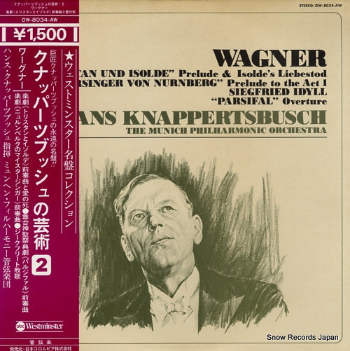 KNAPPERTSBUSCH, HANS wagner; tristan und isolde OW-8034-AW
