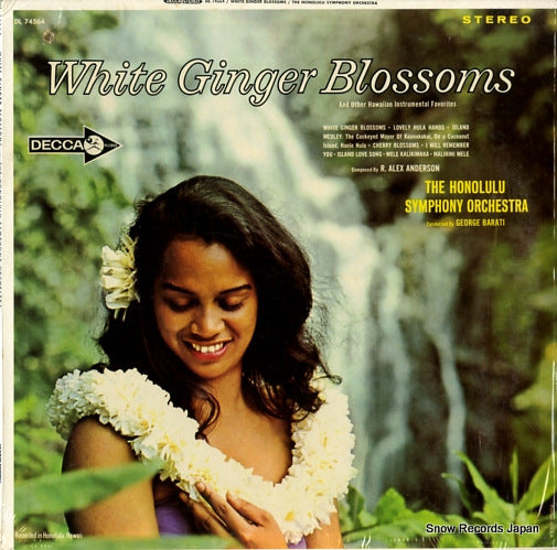 BARATI, GEORGE white ginger blossoms DL74564