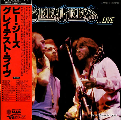 BEE GEES, THE here at last bee gees live MWZ8101