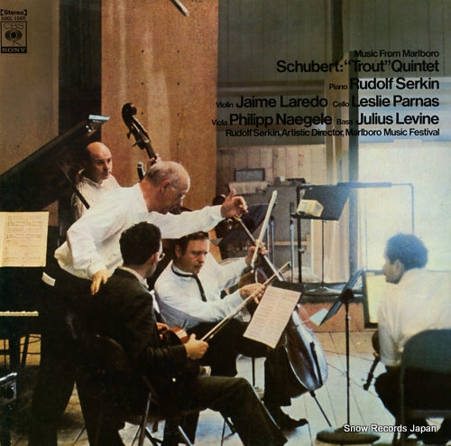 SERKIN, RUDOLF schubert ; "trout" quintet SOCL1060