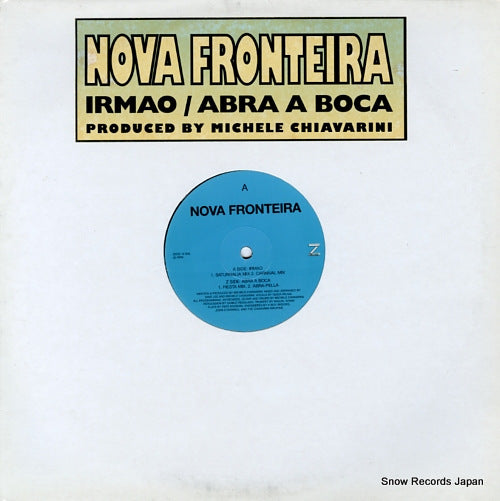 NOVA FRONTEIRA irmao / abra a boca ZEDD12040