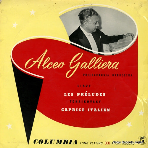 GALLIERA, ALCEO liszt; les preludes 33SX1013