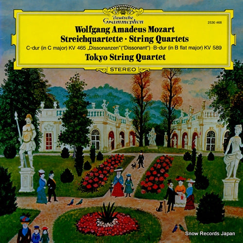 TOKYO STRING QUARTET mozart; string quartets c-dur & b-dur 2530468