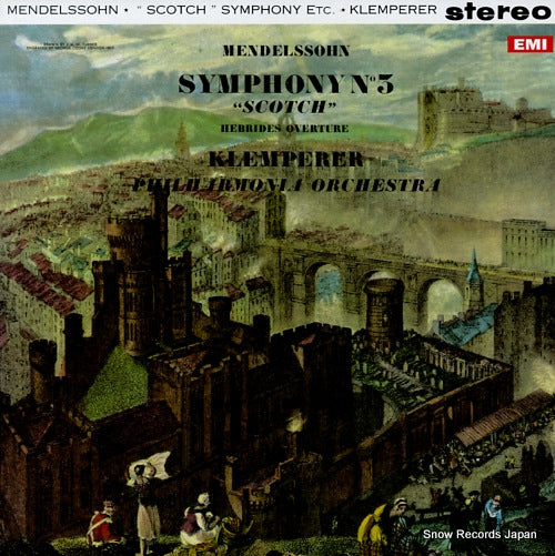 KLEMPERER, OTTO mendelssohn; symphony no.3 "scotch" SAX2342