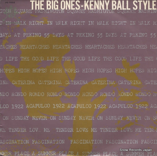 BALL, KENNY the big ones - kenny ball style PS-7002