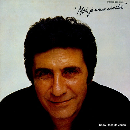 BECAUD, GILBERT moi, je veux chnter EOS-81320