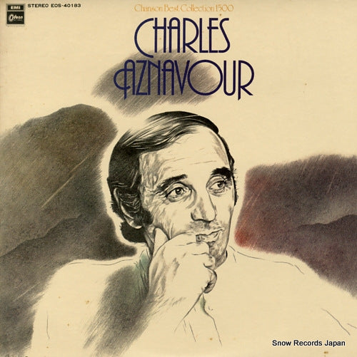AZNAVOUR, CHARLES chanson best collection 1500 EOS-40183