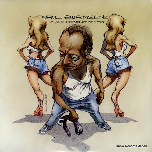 BURNSIDE, R.L. a ass pocket of whiskey OLE214-1