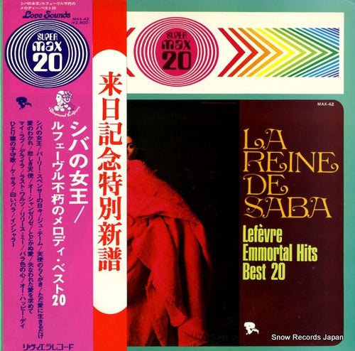 LEFEVRE, RAYMOND la reine de saba MAX-42