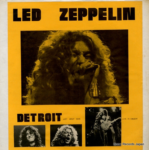 LED ZEPPELIN detroit just about back LZ-1046