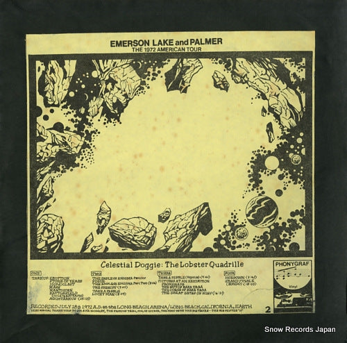 EMERSON, LAKE AND PALMER celestial doggie: the lobster quadrille PHONYGRAF2101