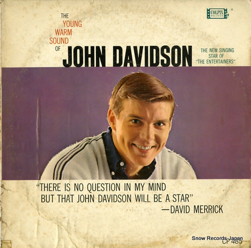 DAVIDSON, JOHN the young warm sound of john davidson CP485