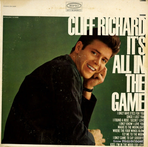 RICHARD, CLIFF it's all in the game BN26089