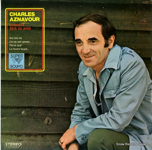 AZNAVOUR, CHARLES chante ces 20 ans 5C022-11417Y
