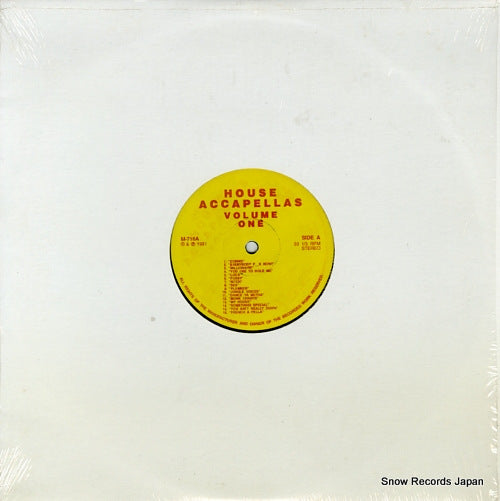 V/A house accapellas volume one M-716