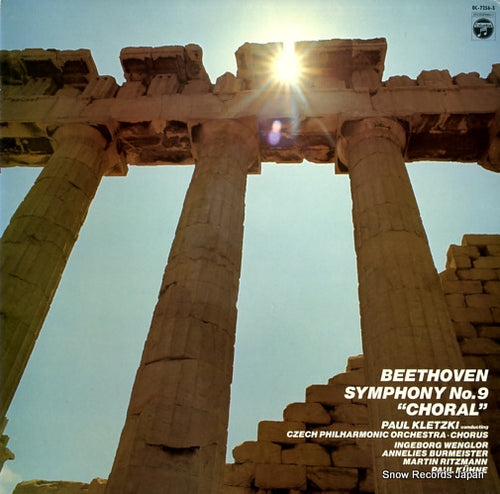 KLETZKI, PAUL beethoven; symphony no.9 "choral" OC-7256-S