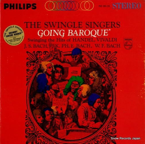 SWINGLE SINGERS, LES going baroque PHS600-126