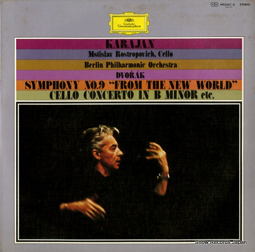 KARAJAN, HERBERT VON dvorak; symphony no.9 "from the new world" MG8567