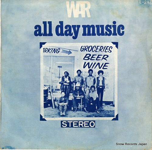WAR all day music L-248