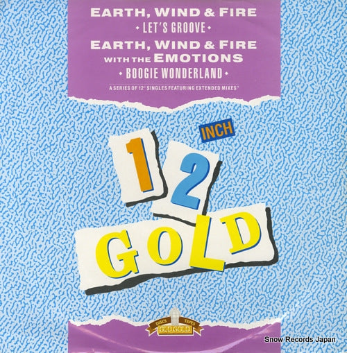 EARTH, WIND AND FIRE let's groove / boogie wonderland OG4019