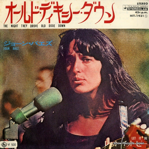 BAEZ, JOAN the night they drove old dixie down HIT-1931