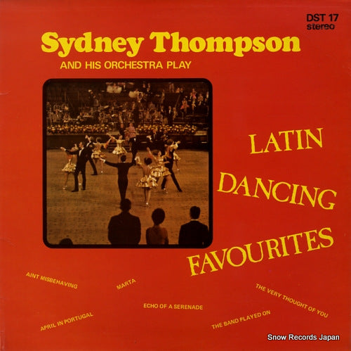 THOMPSON, SYDNEY latin dancing favorites DST17