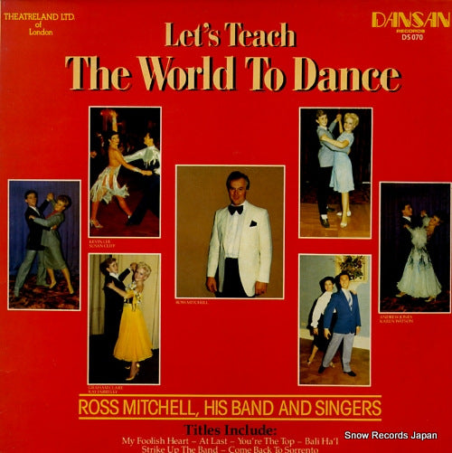 MITCHELL, ROSS, HIS BAND AND SINGERS let's teach the world to dance DS070