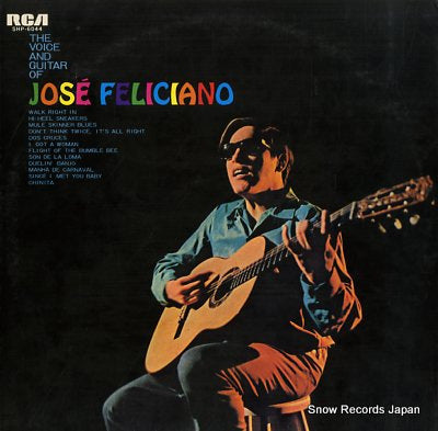FELICIANO, JOSE the voice and guitar of jose feliciano SHP-6044