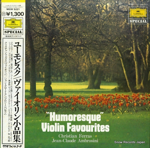 FERRAS, CHRISTIAN humoresque violin favourites MGW5221