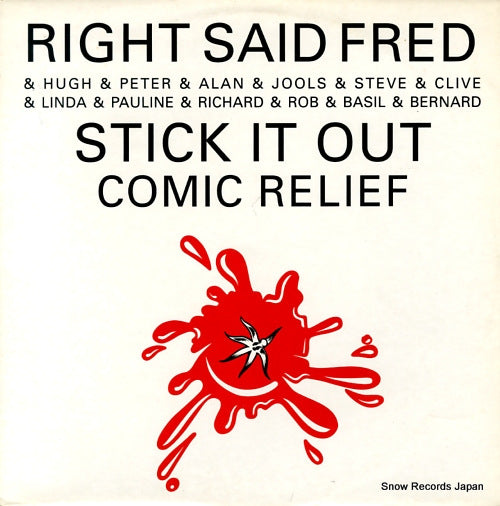 RIGHT SAID FRED stick it out 12COMIC1
