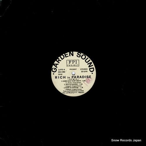 FPI PROJECT rich in paradise (remix) MIX002