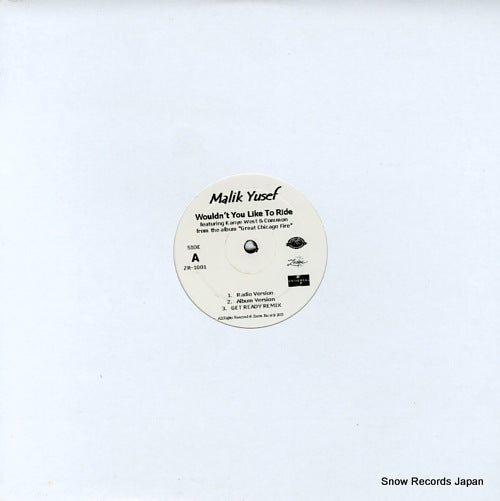 YUSEF, MALIK would't you like to ride ZR-1001