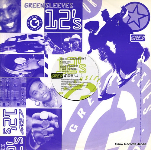 FFRENCH, ROBERT, AND HEAVY D more love GRED413