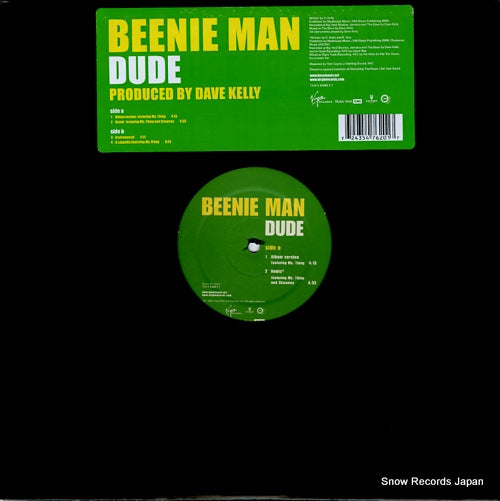 BEENIE MAN dude 724354762017