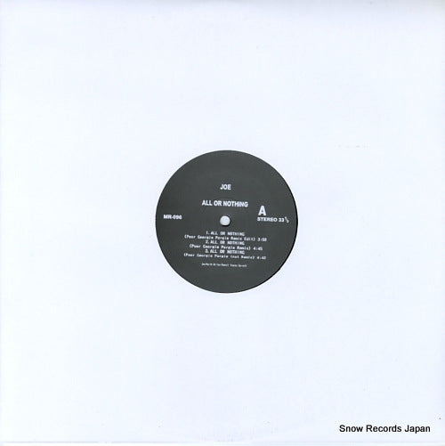 JOE all or nothing MR-096