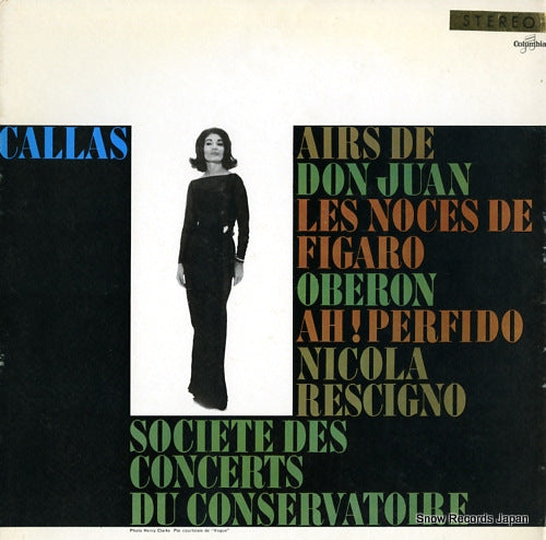 CALLAS, MARIA airs de ; don juan/les noces de figaro/oberon/ah!perfido SAXF1004